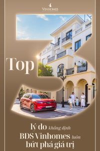 Top 3 lý do bất động sản Vinhomes luôn hút nhà đầu tư