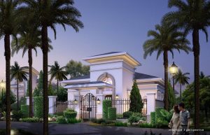 Mô phỏng biệt thự đơn lập tại Vinhomes Dương Kinh Mô phỏng biệt thự đơn lập tại Vinhomes Dương Kinh