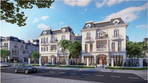 Mô phỏng biệt thự song lập tại Vinhomes Dương Kinh Mô phỏng biệt thự song lập tại Vinhomes Dương Kinh
