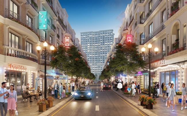 Mô phỏng Shophouse tại Vinhomes Dương Kinh Mô phỏng Shophouse tại Vinhomes Dương Kinh