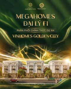 Megahomes tự hào là đại lý F1 phân phối dự án Vinhomes Golden City