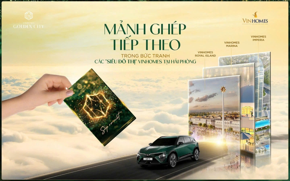Vinhomes Golden City là mảnh ghép hoàn hảo trong bức tranh các siêu đô thị Vinhomes tại Hải Phòng Vinhomes Golden City là mảnh ghép hoàn hảo trong bức tranh các siêu đô thị Vinhomes tại Hải Phòng