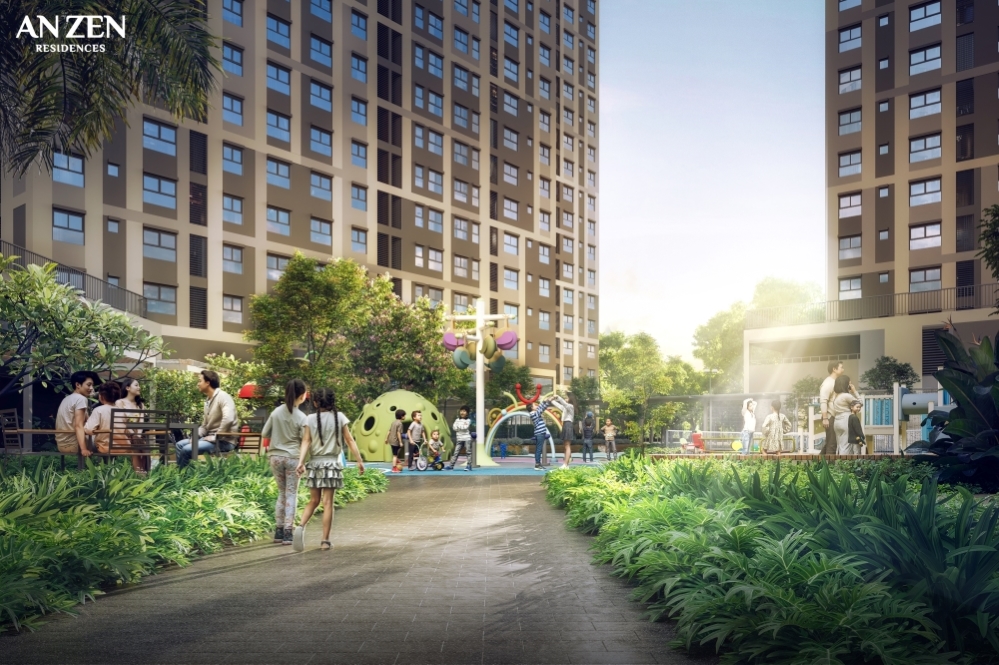 Khu vui chơi trẻ em tại chung cư An Zen Residences An Đồng Khu vui chơi trẻ em tại chung cư An Zen Residences An Đồng