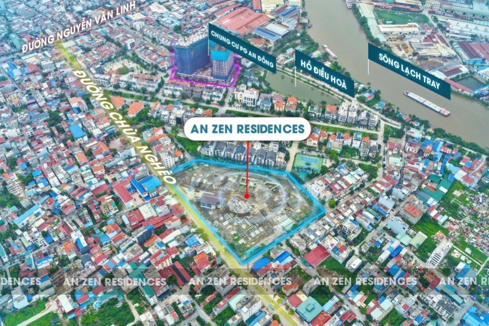 Vị trí chung cư An Zen Residences An Đồng Vị trí chung cư An Zen Residences An Đồng