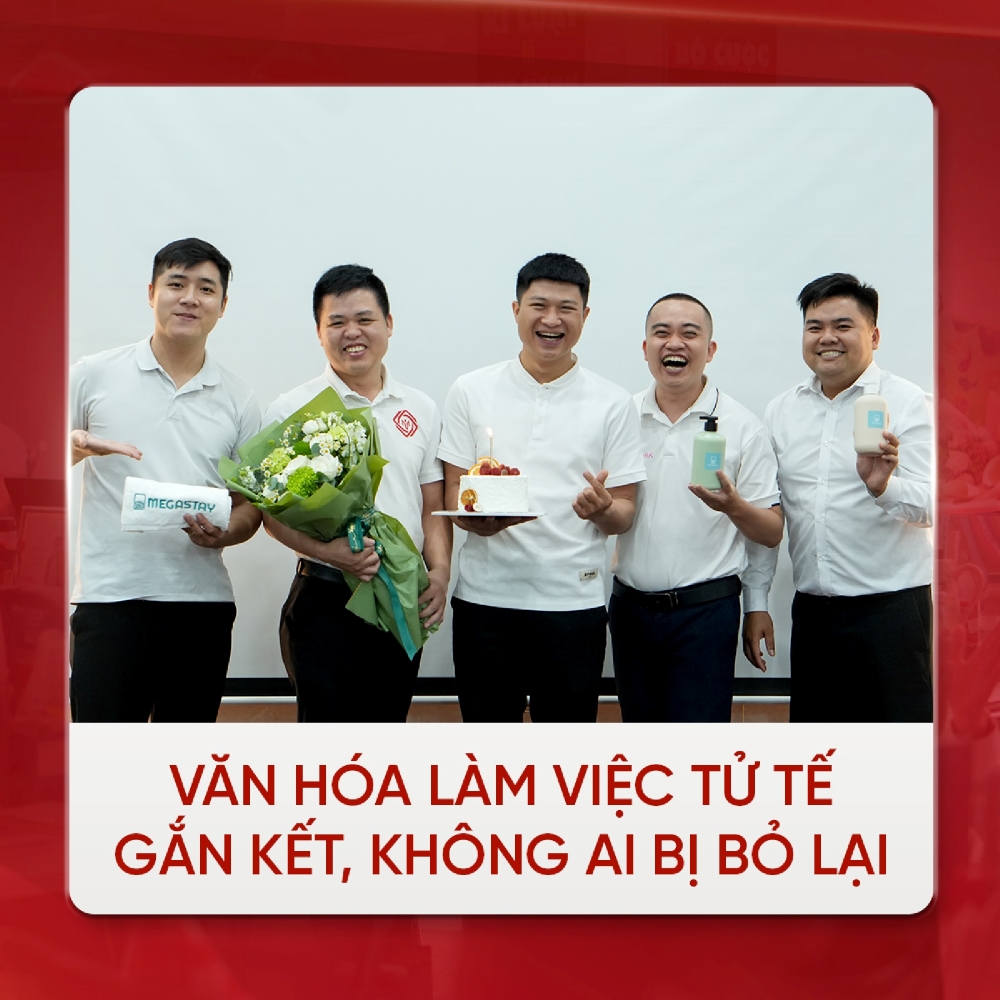 Lợi ích khi làm việc tại Megahomes đến từ những đồng đội chuyên nghiệp và tận tâm cống hiến Lợi ích khi làm việc tại Megahomes đến từ những đồng đội chuyên nghiệp và tận tâm cống hiến