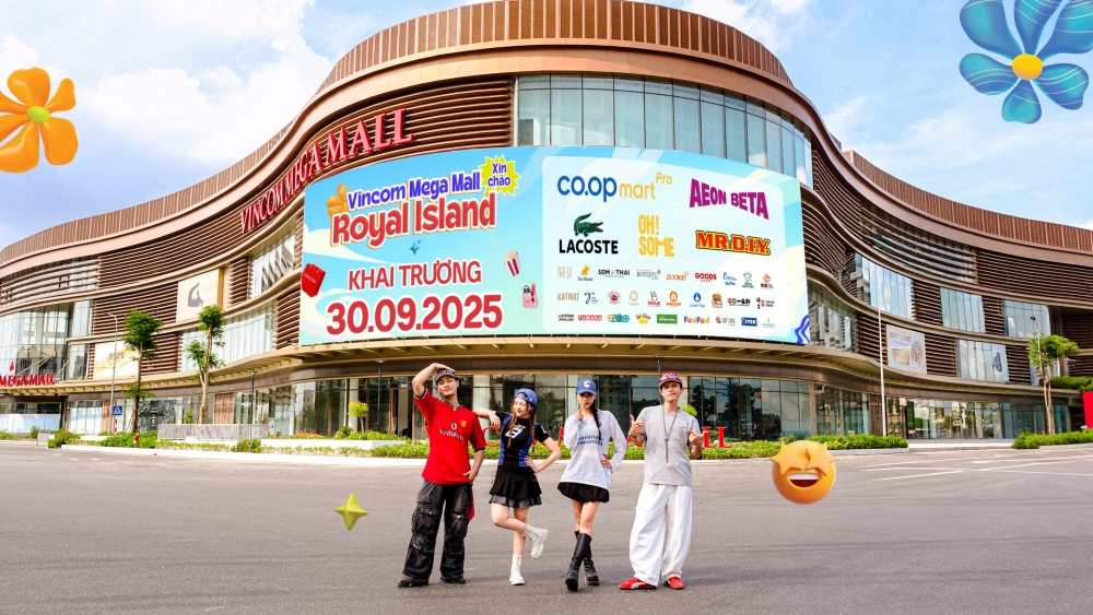 Vincom Mega Mall Royal Island khai trương: Bước đột phá của mô hình Shoppertainment tại Hải Phòng Vincom Mega Mall Royal Island khai trương: Bước đột phá của mô hình Shoppertainment tại Hải Phòng