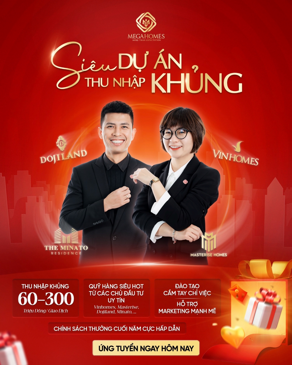 Chiến dịch tại Megahomes đặt con người làm trung tâm: Đào tạo, kèm cặp và phát triển liên tục Chiến dịch tại Megahomes đặt con người làm trung tâm: Đào tạo, kèm cặp và phát triển liên tục