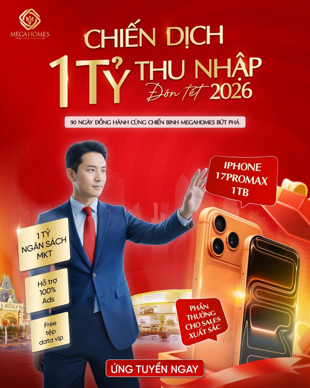 Chiến dịch tại Megahomes và tư duy tổ chức: Không chỉ tạo động lực, mà còn kích hoạt hành động Chiến dịch tại Megahomes và tư duy tổ chức: Không chỉ tạo động lực, mà còn kích hoạt hành động