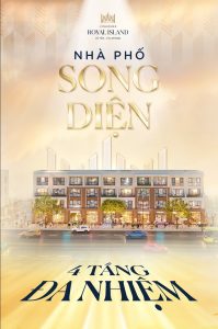 Kiến trúc nhà phố song diện tại Vinhomes Royal Island Kiến trúc nhà phố song diện tại Vinhomes Royal Island