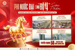 Megahomes tuyển dụng đầu năm 2026 Cơ hội bứt phá thu nhập cùng “bộ tứ” siêu phẩm dẫn sóng thị trường