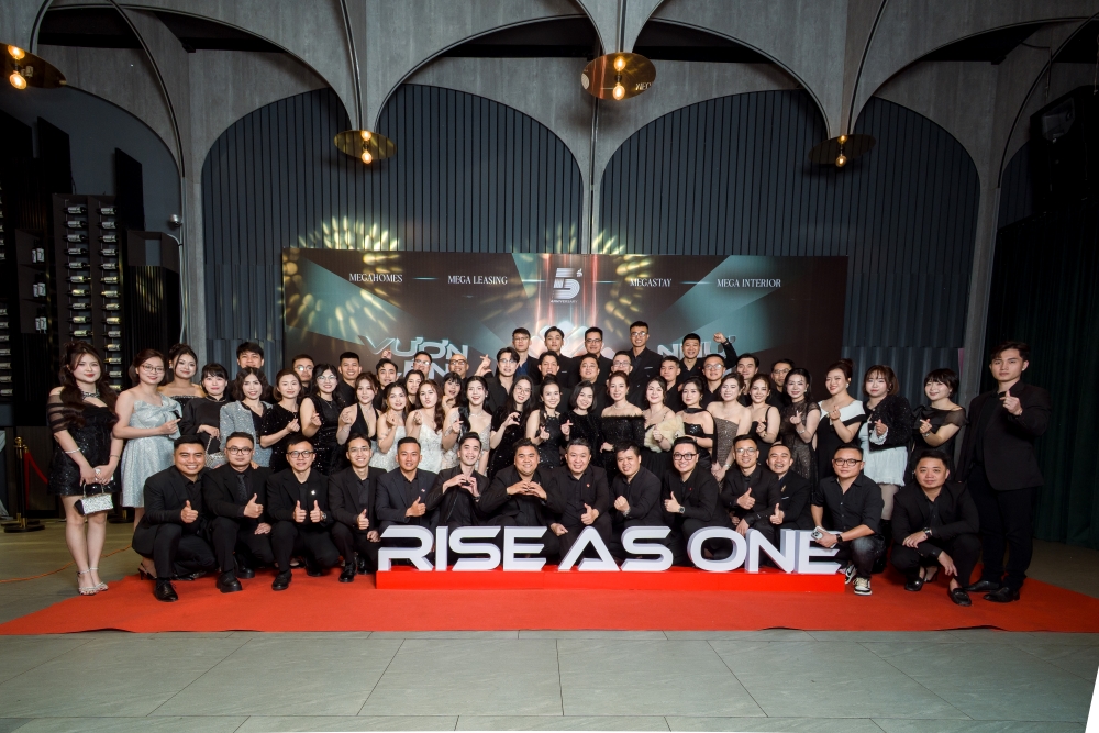 Megahomes Year End Party 2025 – RISE AS ONE: Cột mốc 5 năm vươn tầm hệ sinh thái bất động sản