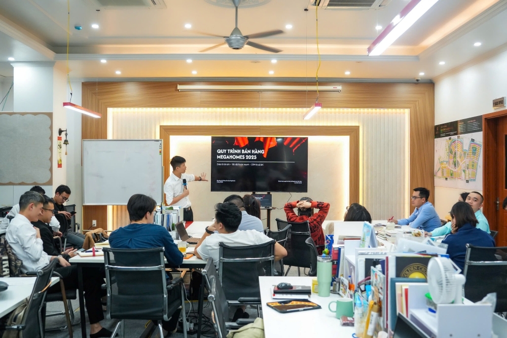Chương trình đào tạo nội bộ Megahomes – Minh chứng cho chiến lược phát triển con người bền vững