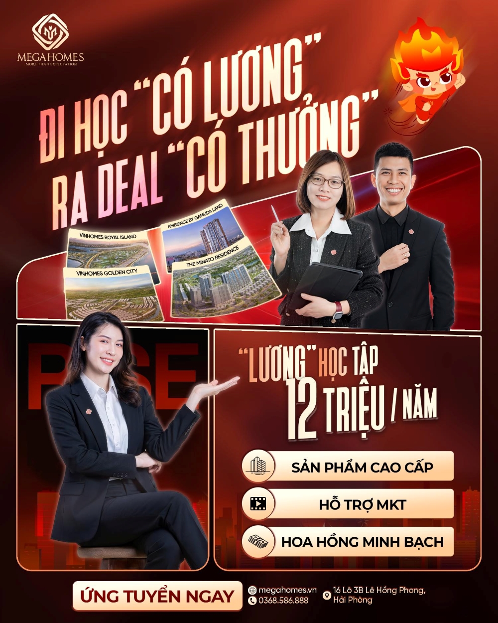 Phân tích các chương trình trong lịch đào tạo tháng 4 tại Megahomes