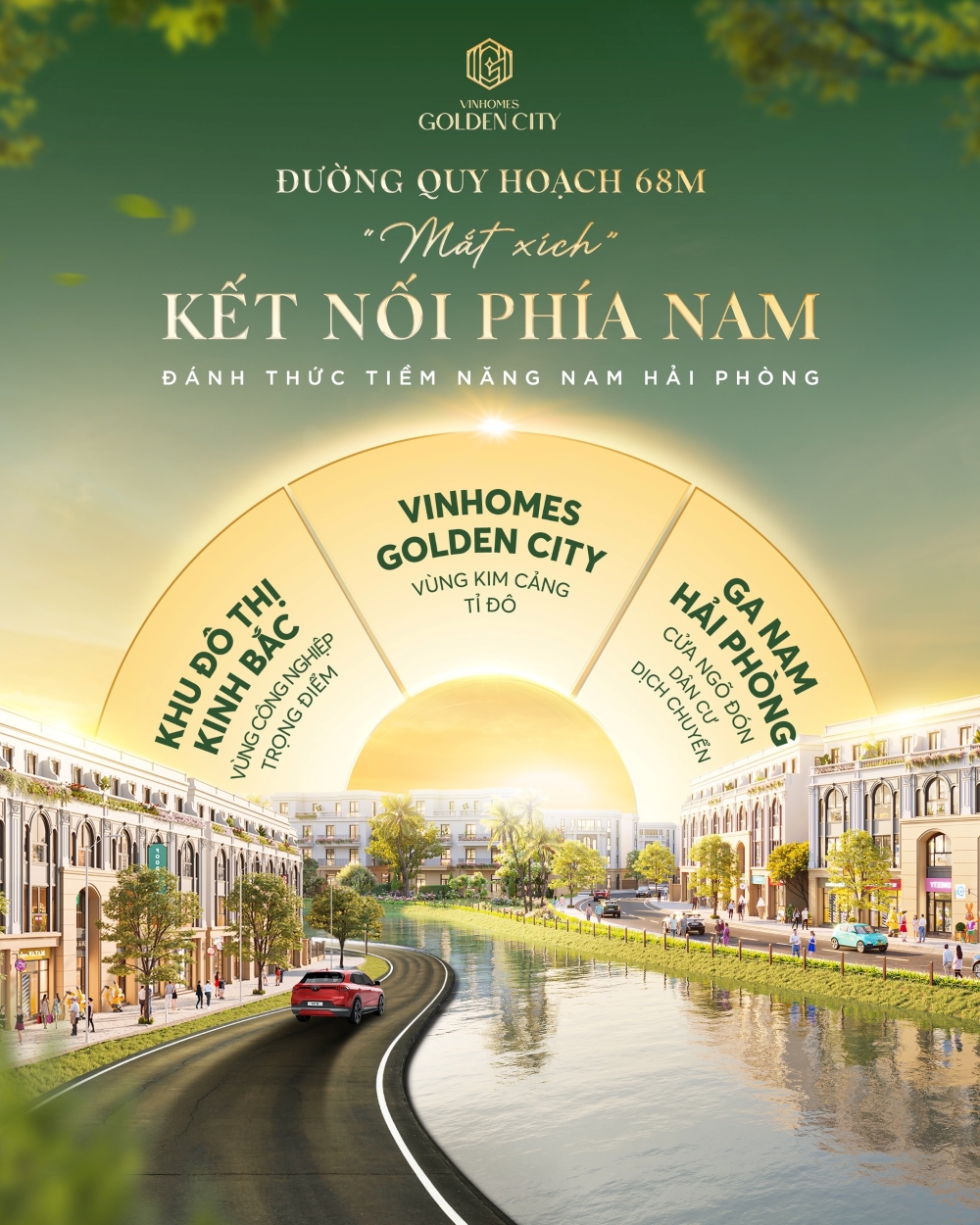 Đường quy hoạch 68m phía Nam Hải Phòng và vai trò trong chiến lược phát triển đô thị