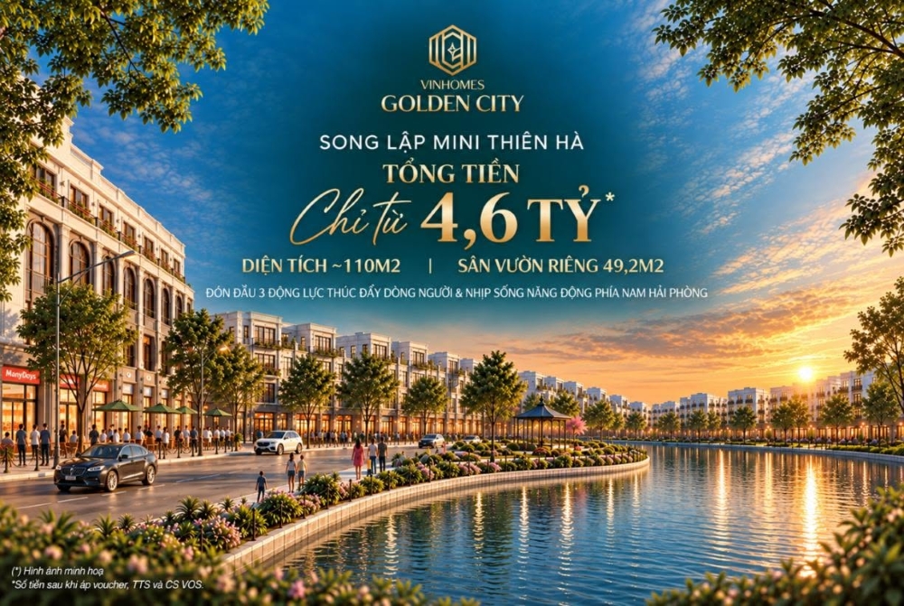 So sánh 2 phương án tài chính trong chính sách bán hàng Vinhomes Golden City T9/2026